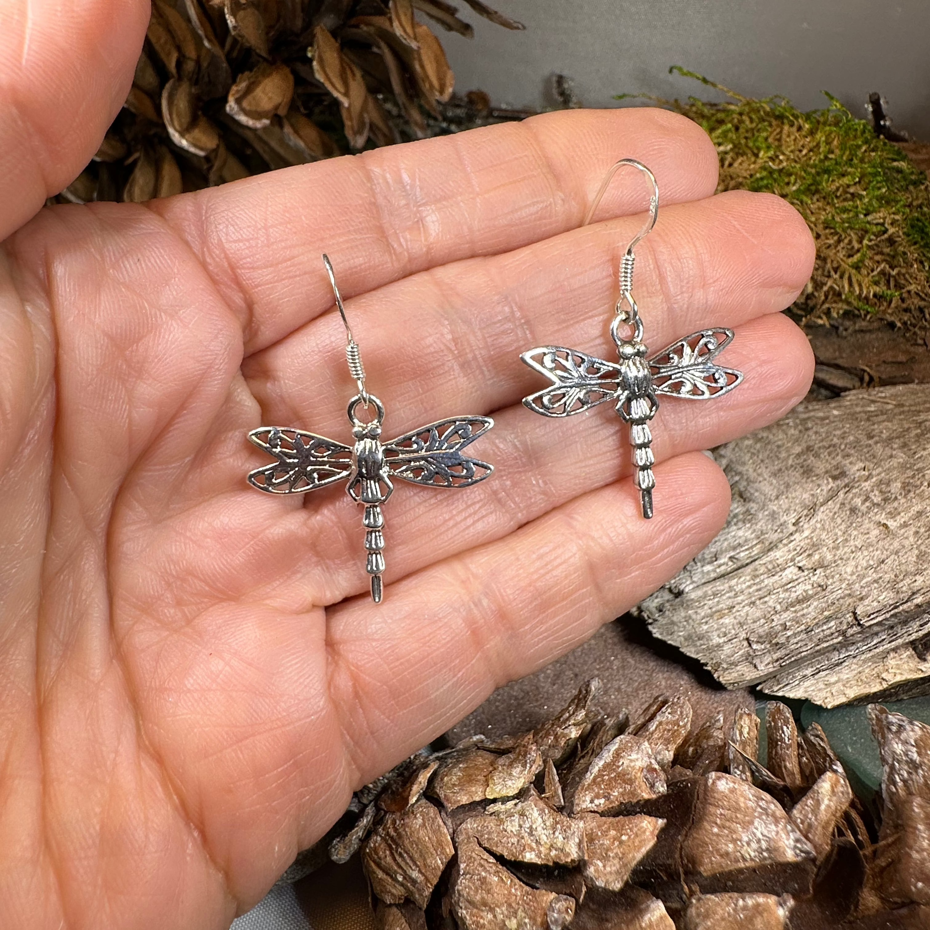 Exquisite Dragonfly Drop Earrings for Women - Elegant Handmade Jewelry Gift for Her - Perfect for Weddings, Parties & Everyday Wear