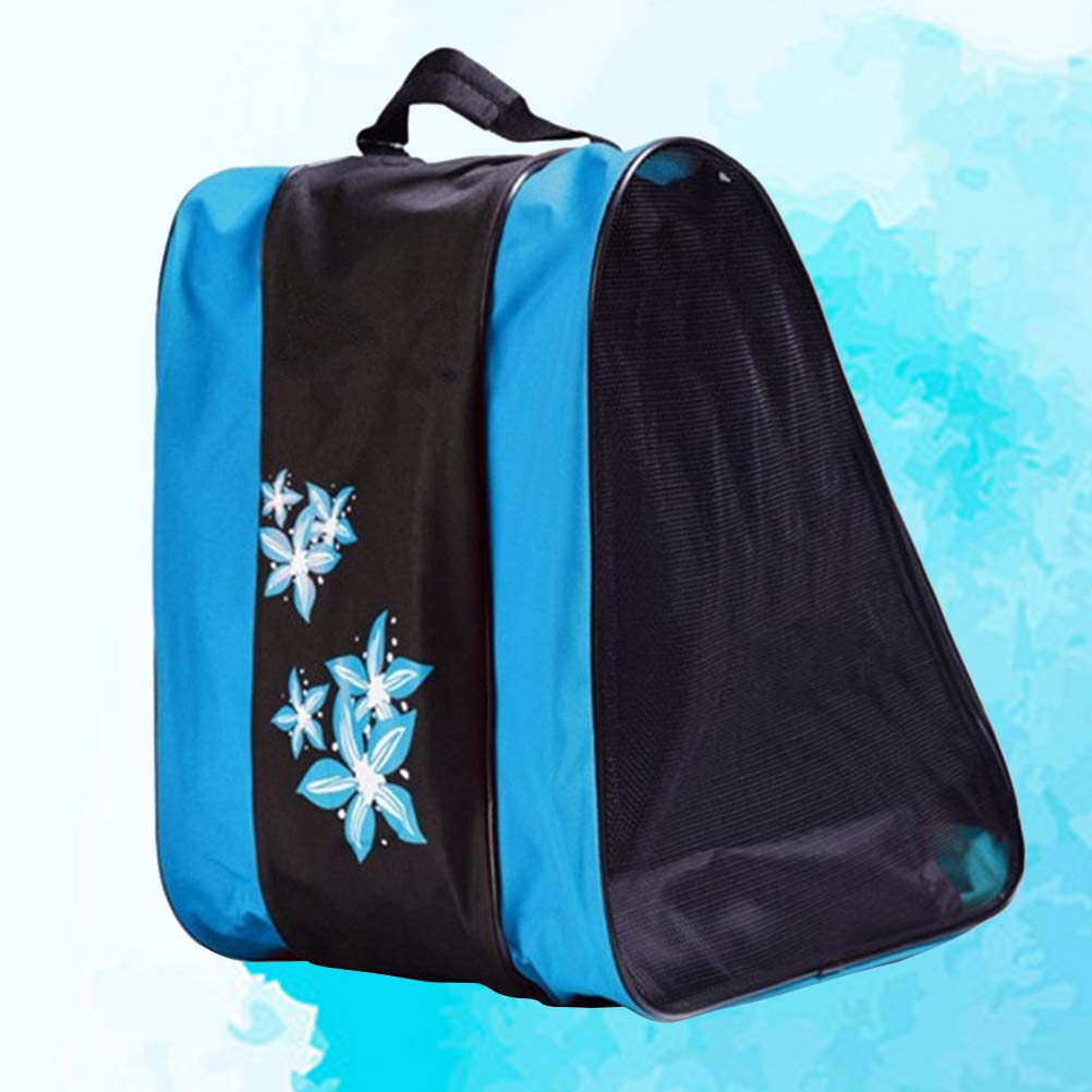Roller Skate Bag with 3 Layers - Durable & Spacious Skating Backpack for Kids & Adults - Perfect for Ice Skates, Roller Skates & Accessories - Ideal for Rink, Park & Travel Use