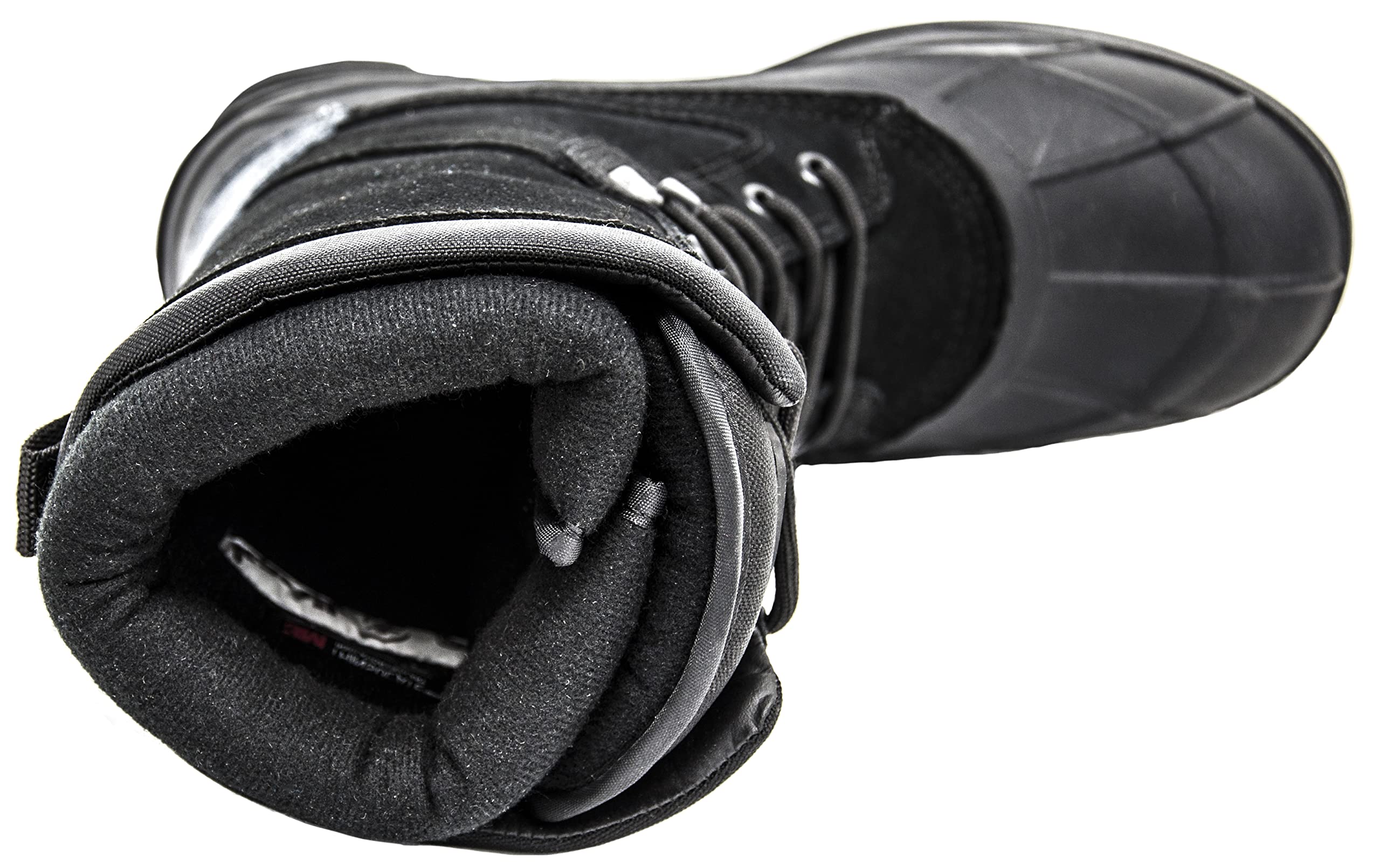 Kamik Nation Plus Leather Snow Boots for Men - Thermal & Waterproof Winter Boots - Ideal for Snow Hiking, Ice Fishing & Cold Weather Outdoor Activities