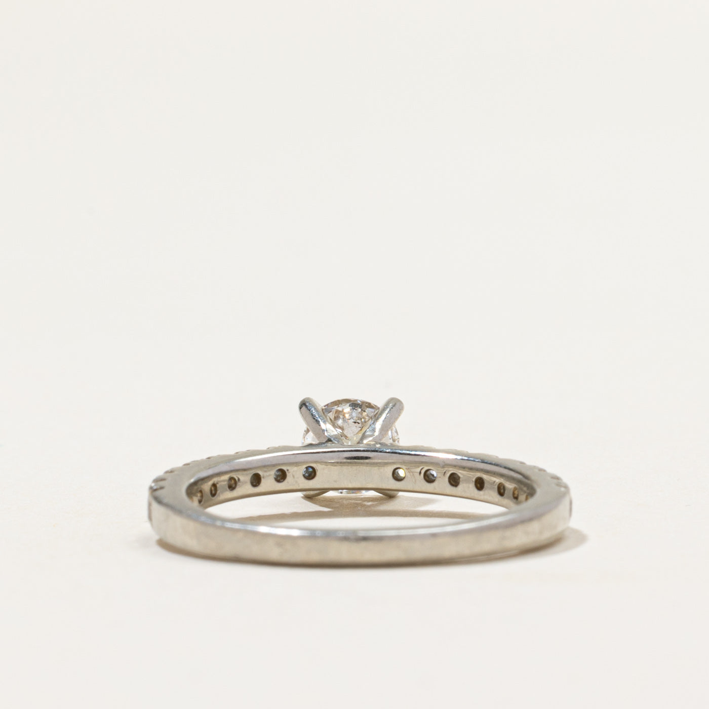 19K Gold Diamond Engagement Ring for Women - 0.78 Carat Total Weight (CTW) - Size 6.25 - Perfect for Proposals, Anniversaries & Special Occasions