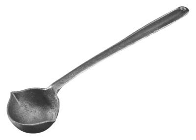 Premium Cast Iron Ladle for Cooking & Serving - Heavy Duty Do-it Corporation Soup Spoon - Ideal for Kitchens, Restaurants, and Outdoor Cooking