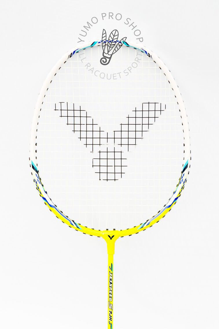 Victor Jetspeed S 7JR Junior Badminton Racket - Pre-Strung with Carry Bag | Perfect for Kids & Beginners Training, School PE Classes & Recreational Play