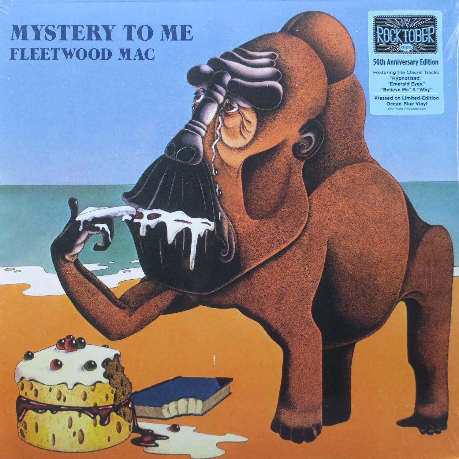 Fleetwood Mac 'Mystery To Me' Ocean Blue Vinyl Record LP - Limited Edition Collectible for Music Lovers & Vinyl Enthusiasts - Perfect for Home Listening, Gifts & Music Collections