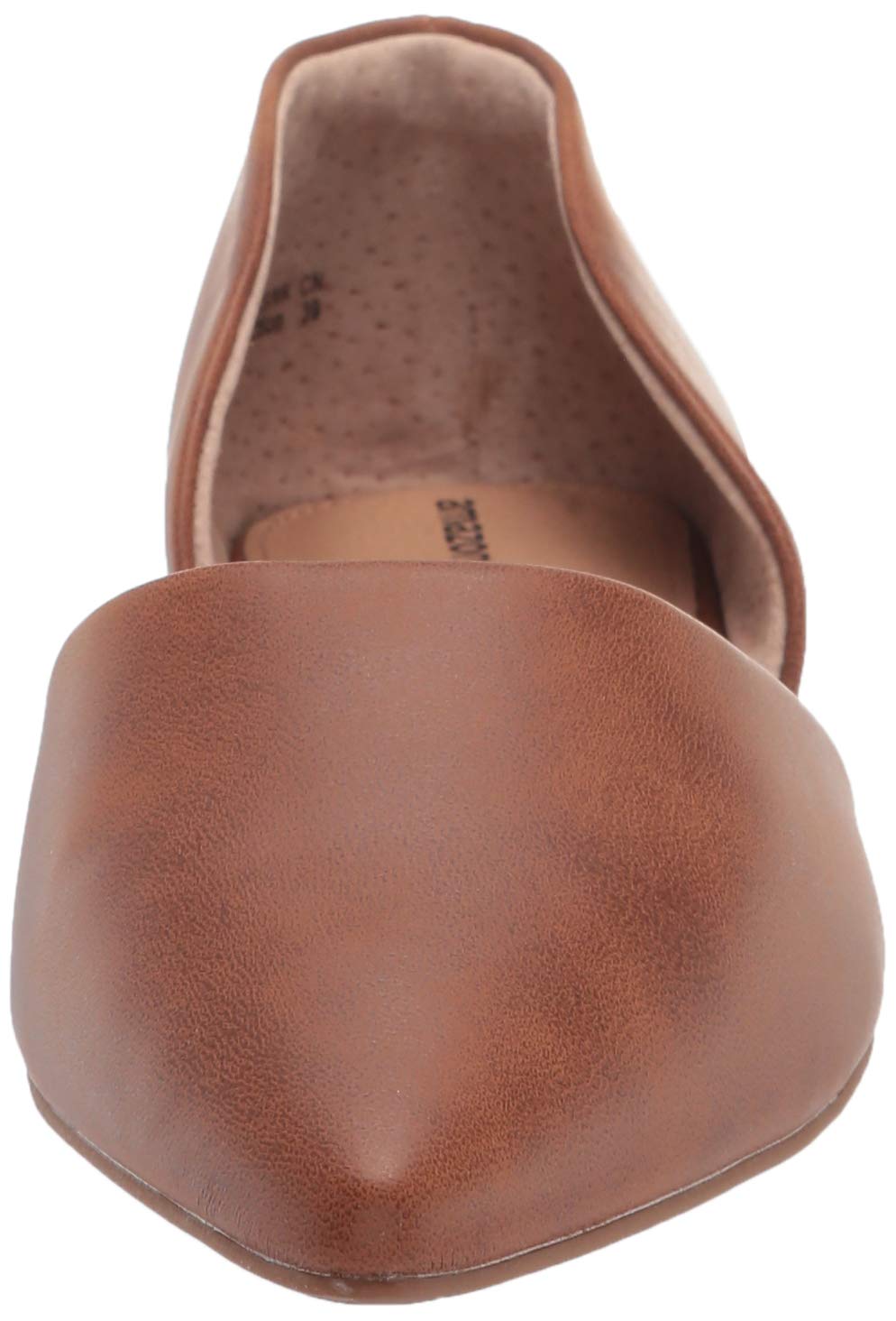 Amazon Essentials Women's Ballet Flat Shoes - Comfortable D'Orsay Style for Work, Casual & Everyday Wear