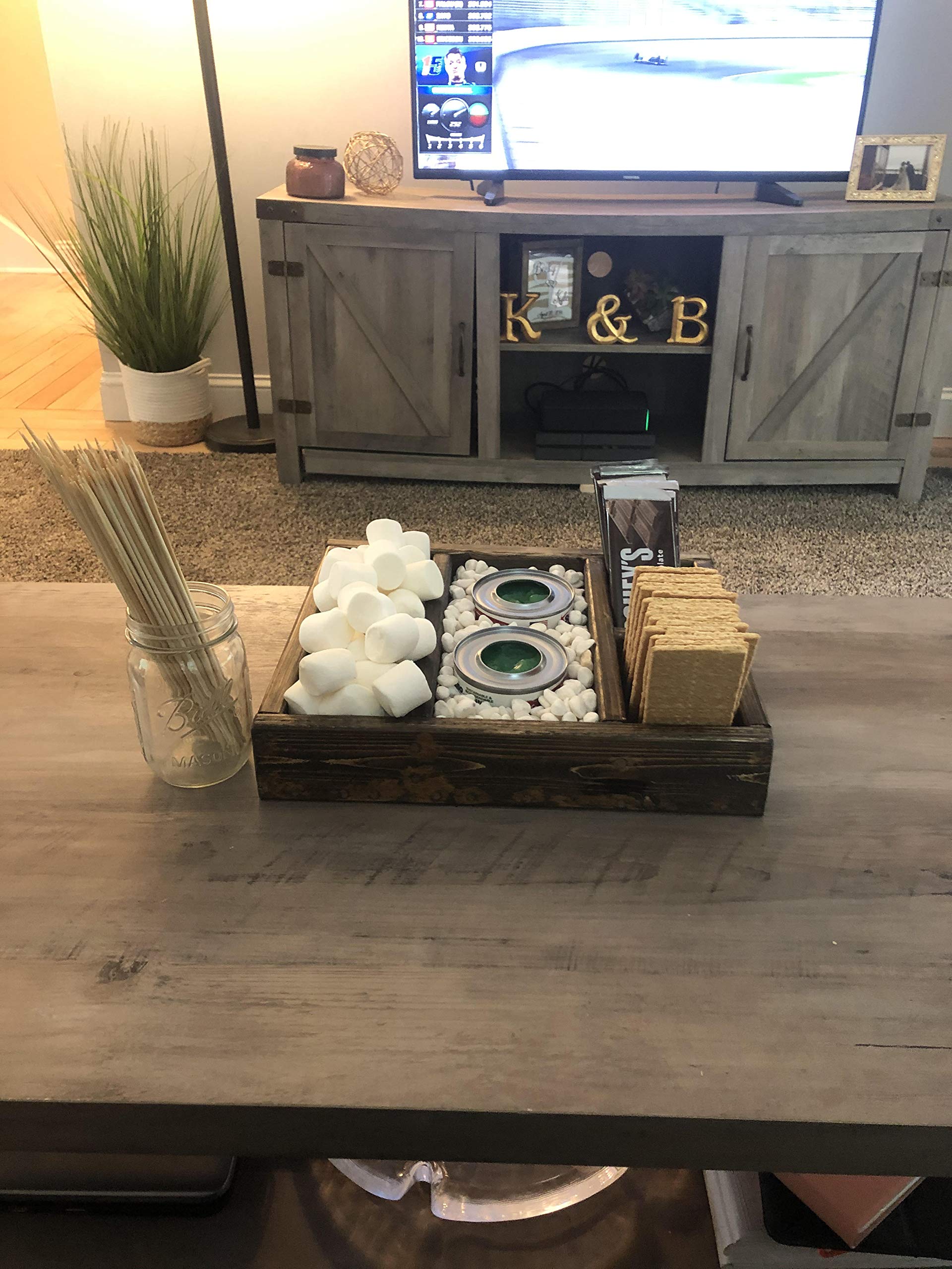 Mini S'mores Tray - Perfect for Camping & Dessert Parties