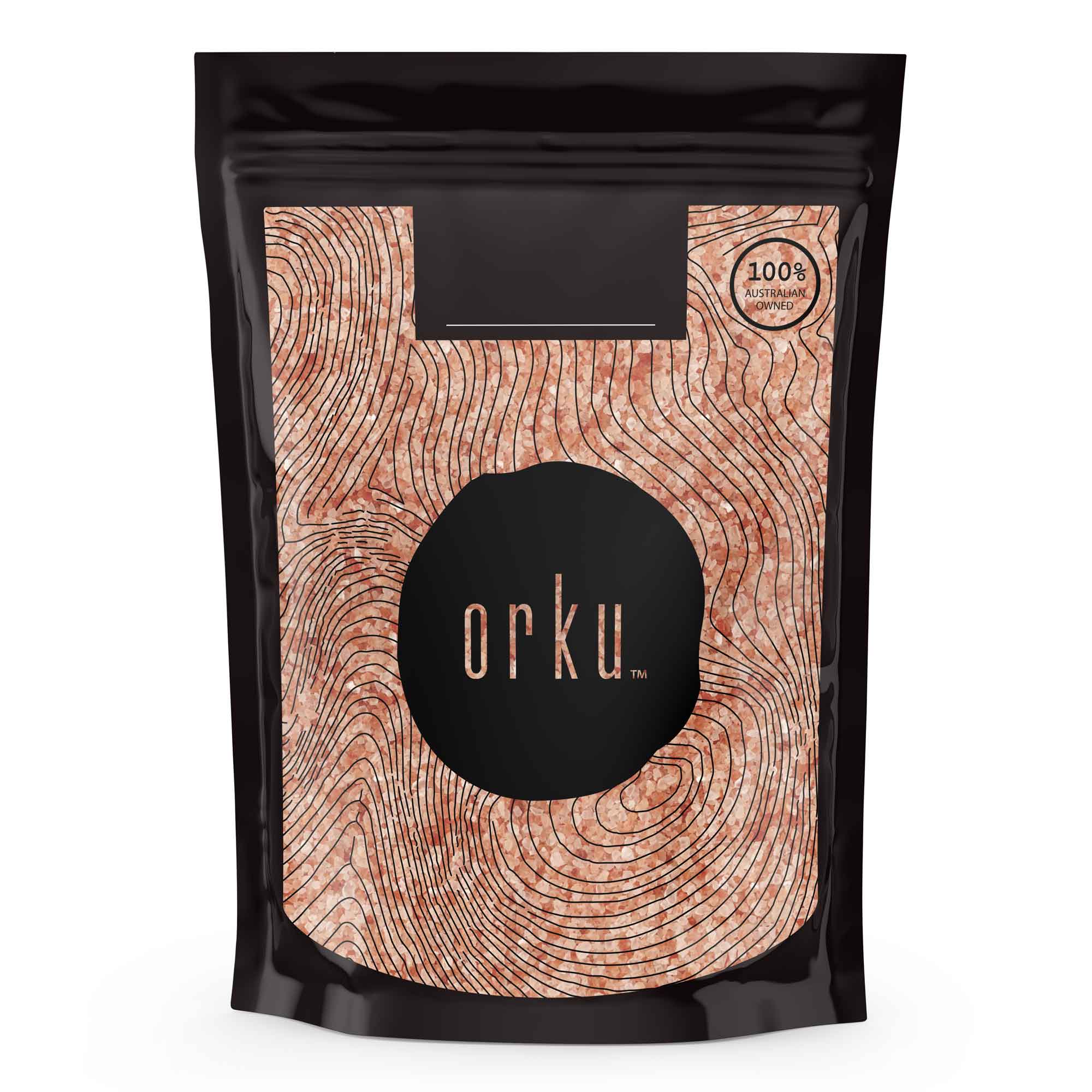 100g Pink Himalayan Bath Salts - Natural Crystal Rocks for Spa Therapy & Body Scrub | Relaxing Bath Soak for Stress Relief & Skin Exfoliation