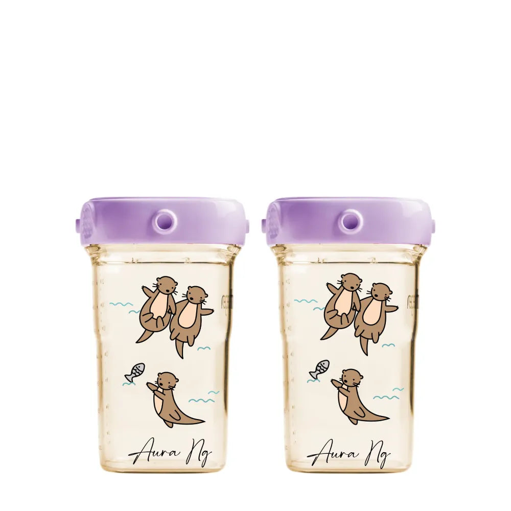Custom Hegen Baby Bottle with Personalized Name - Perfect for Breastfeeding, Travel & Daycare - BPA-Free, Leak-Proof Design (Model: IYO58pQWZrLeJYX2aoDd9BwV)