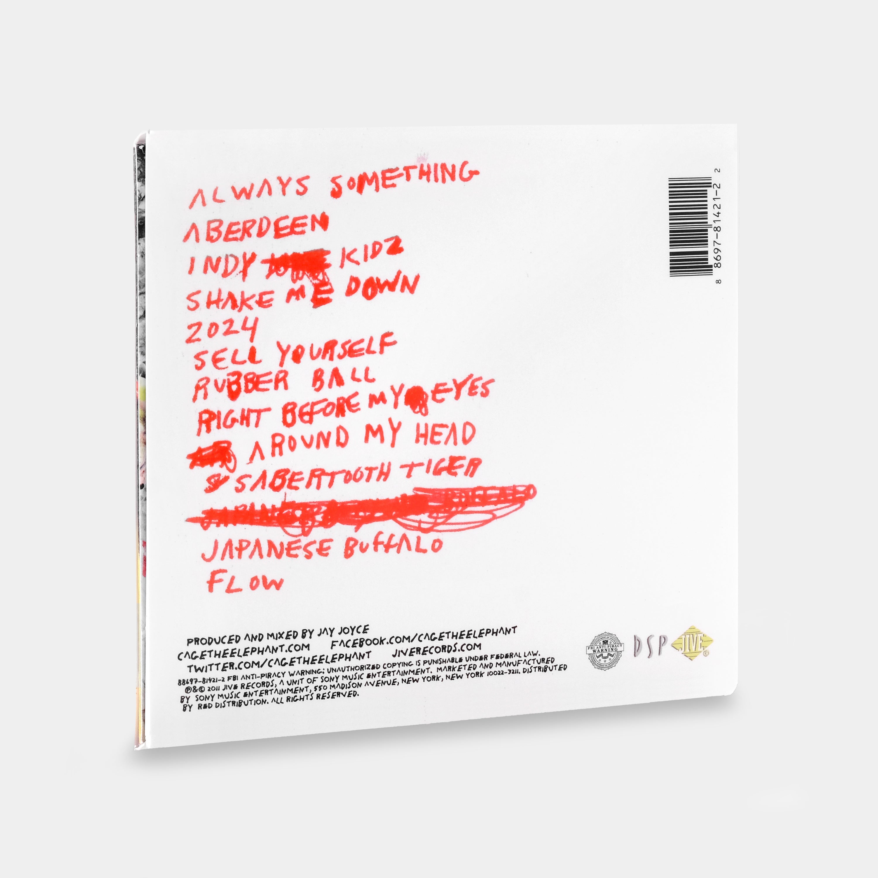 Cage The Elephant - Thank You Happy Birthday CD | Alternative Rock Music Album | Perfect for Gifts, Parties & Music Collectors