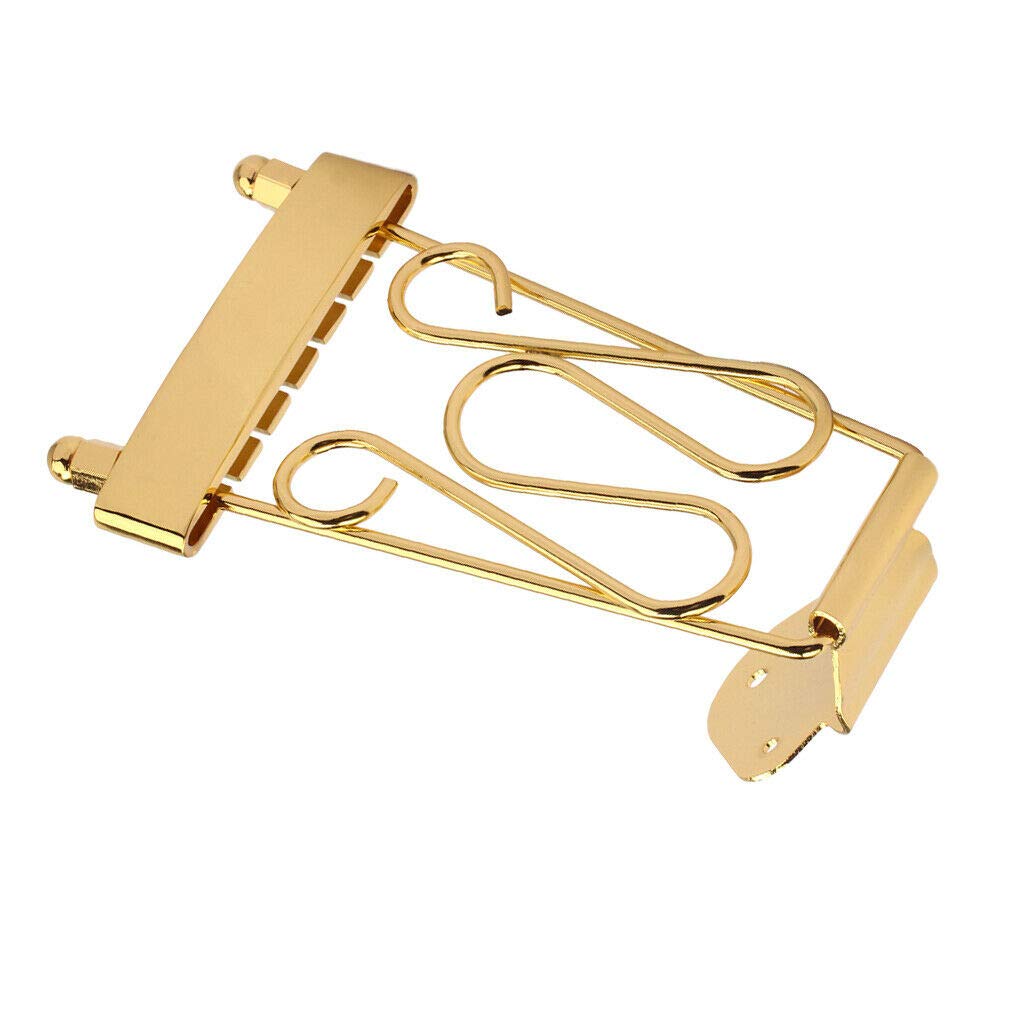Premium Guitar Tailpiece Bridge - DIY Luthier Tool for Archtop Jazz & LP Electric Guitars | Replacement Part for Guitar Repair & Custom Builds | Perfect for Home Studios & Stage Performances