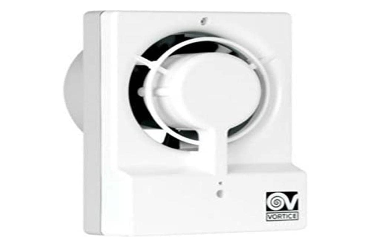 Vortice M10/4T 100mm Record Extractor Fan with Timer - Powerful Ventilation for Bathroom, Kitchen & Laundry Room