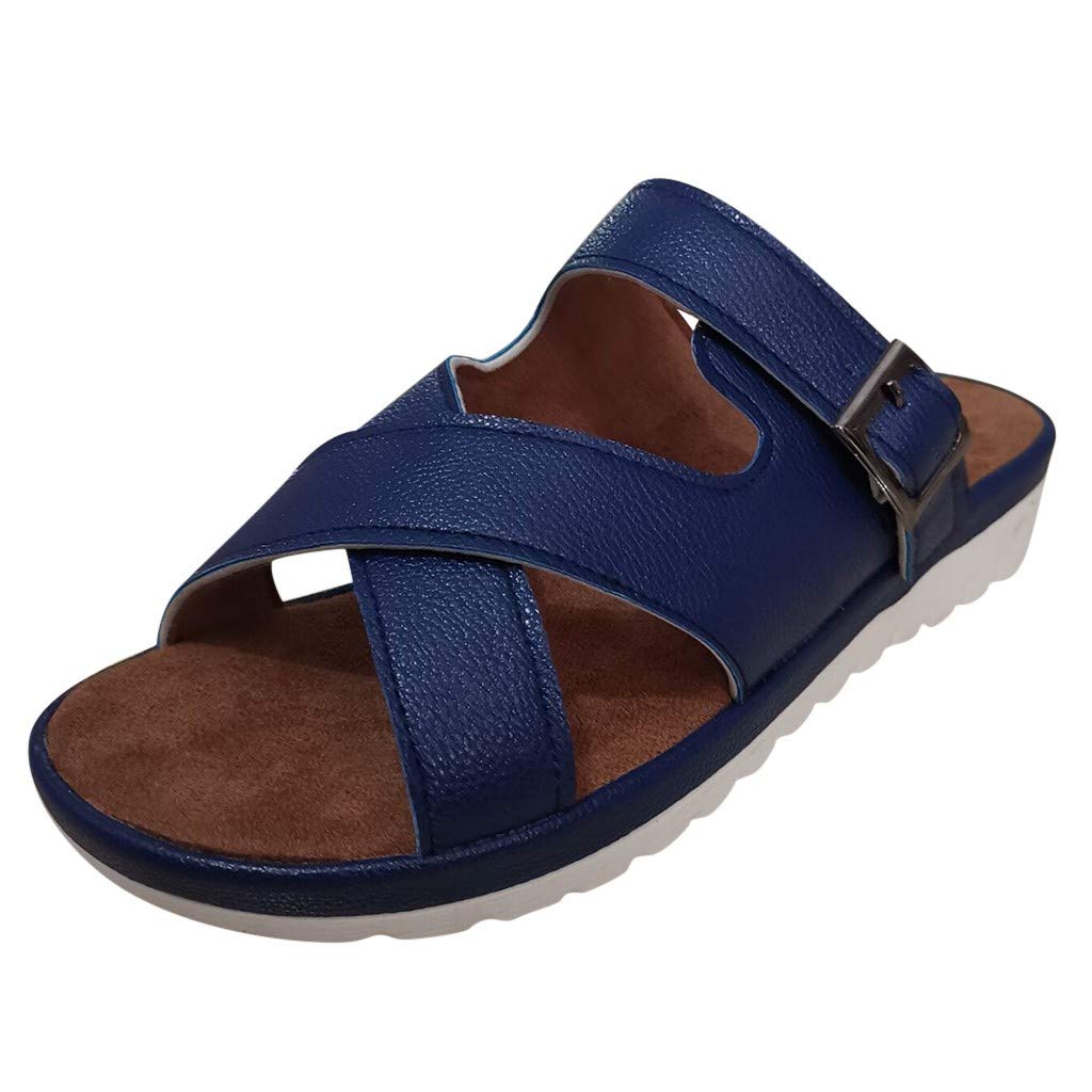 Women's Platform Sandals - Summer Comfortable Casual Beach Shoes | Fashion Flip Flops for Travel, Walking & Outdoor Activities