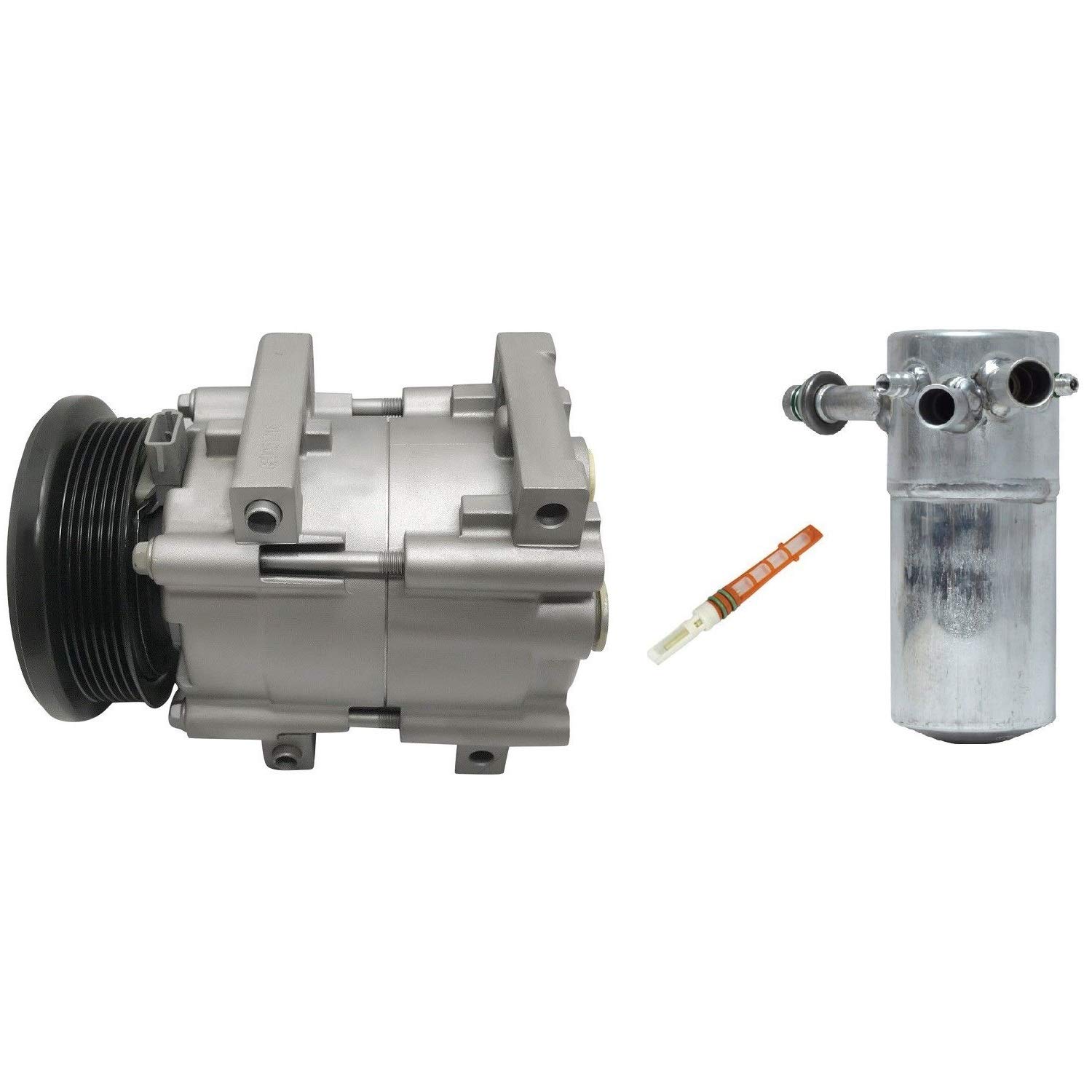RYC Remanufactured AC Compressor Kit KT AF55 - Compatible with Multiple Car Models | High Performance Auto Air Conditioning Replacement Part | Perfect for Summer Cooling & Vehicle AC Repair