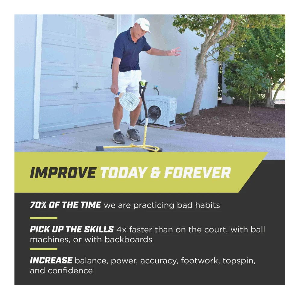 Billie Jean King's Eye Coach Pro Pickleball Paddle - Premium Carbon Fiber Pickleball Racket for Advanced Players - Perfect for Indoor/Outdoor Court Games & Tournament Play