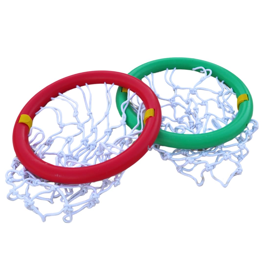 Halo Ball Basketball Rim Pack - 2 Extra Rims for Portable Hoop Set | Perfect for Beach, Backyard, Pool & Outdoor Games | Enhance Your Halo Ball Experience with Easy Installation