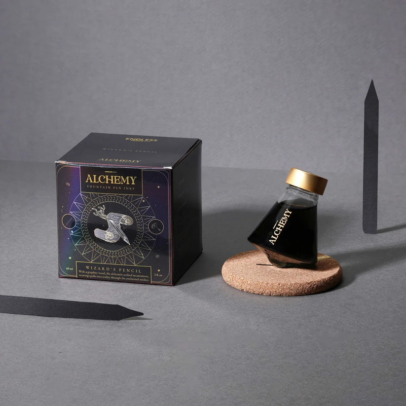 Premium Endless Alchemy Fountain Pen Ink - 45ml Bottle, Smooth Writing for Calligraphy & Journaling - Perfect for Artists, Writers & Pen Enthusiasts