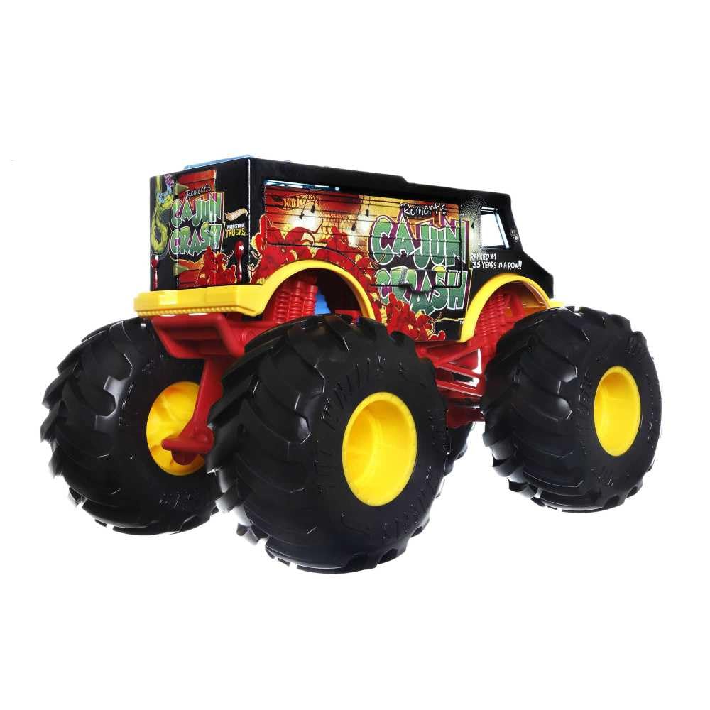 Hot Wheels Monster Cajun Crash Die-Cast Toy Car - High-Speed Racing & Stunt Play for Kids & Collectors | Perfect for Playrooms, Birthday Gifts & Display Collections