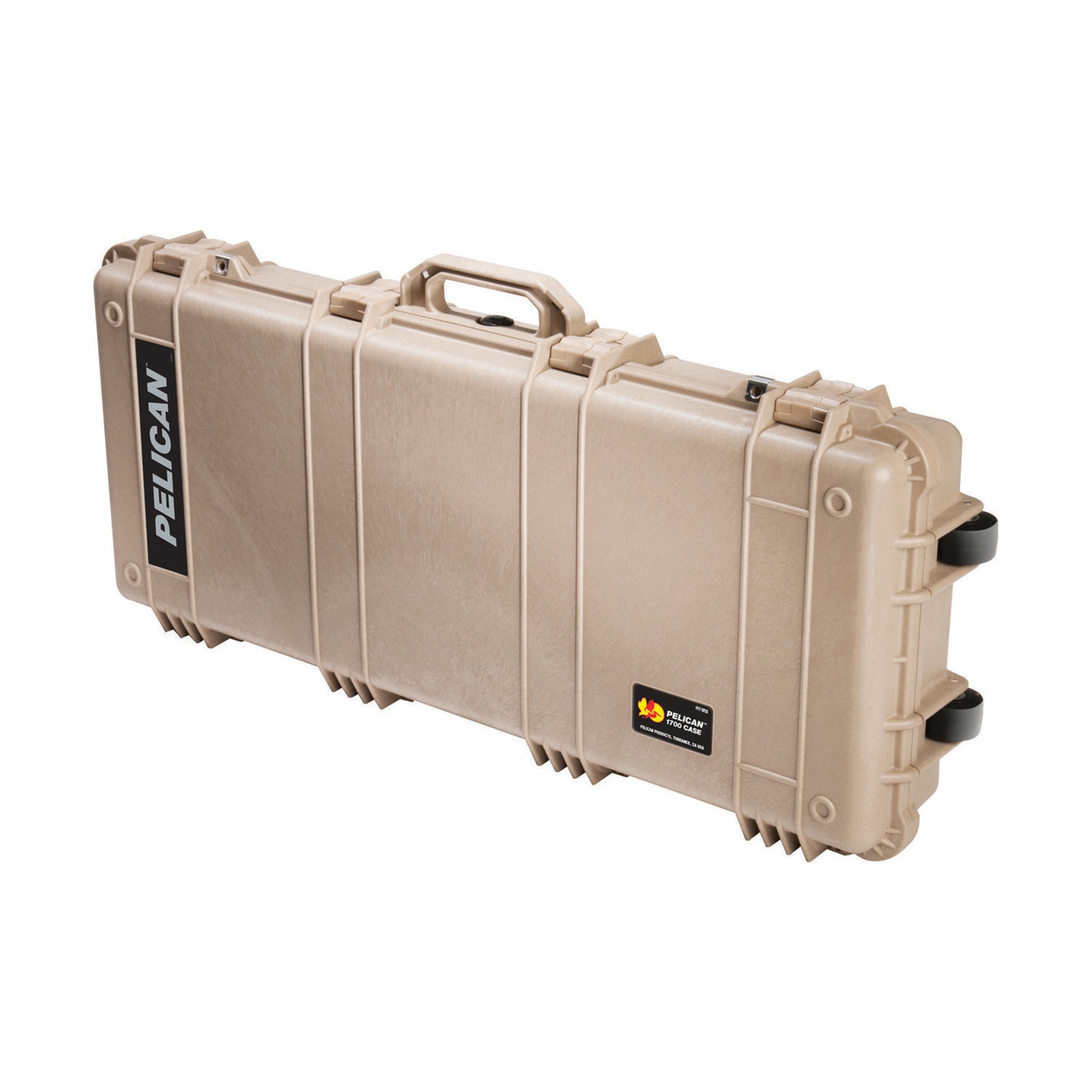 Pelican Protector 1700 Series Tactical Rifle Case - Waterproof & Crushproof Gun Case for Hunting, Shooting Range & Air Travel - Fits AR-15, Shotguns & Long Guns