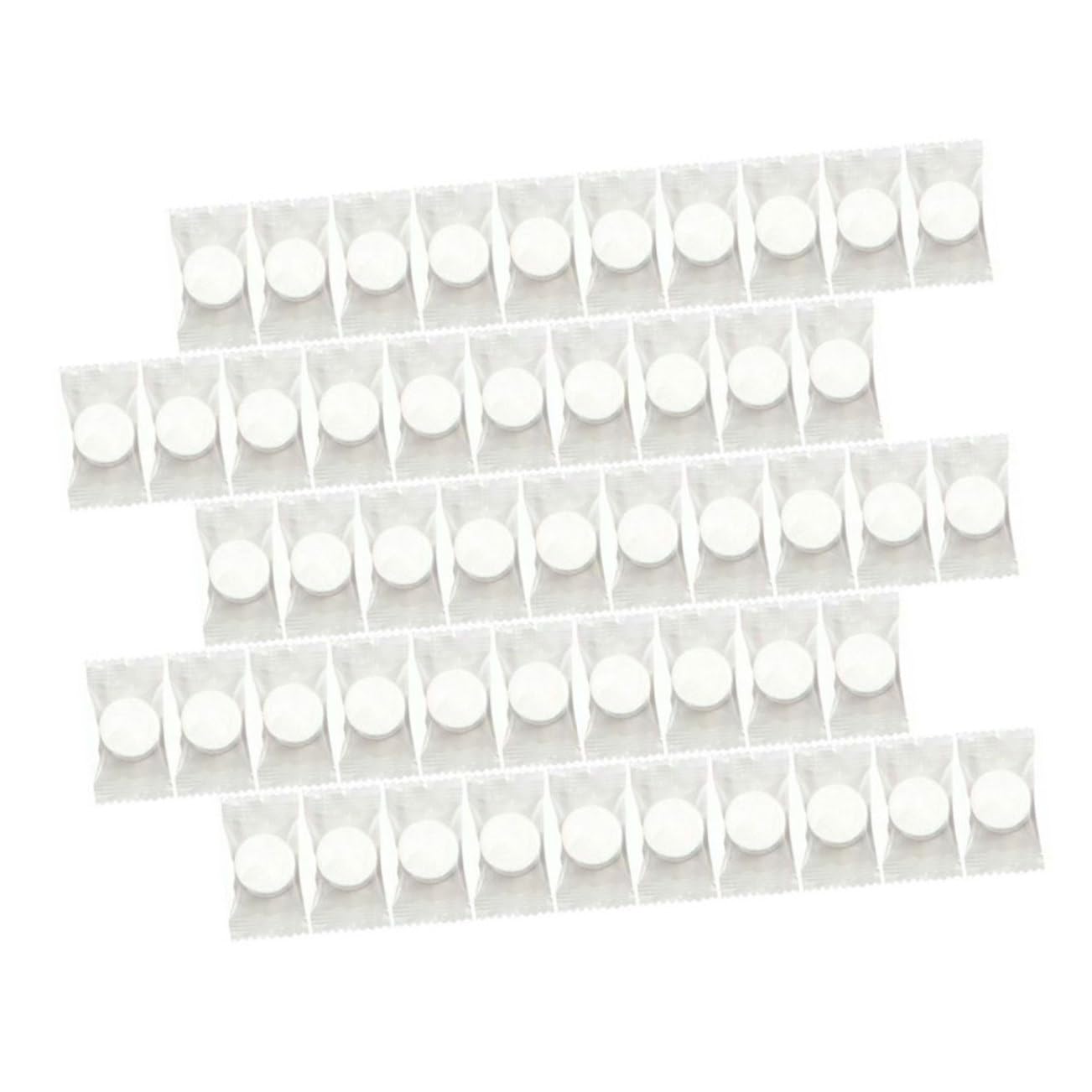 iPetboom 100-Pack Compressed Face Towels - Mini Travel Towels for Facial Cleaning, Cotton Dry Wipes, Quick-Drying & Portable - Perfect for Travel, Gym, Camping & Emergency Kits (White, Nonwoven)