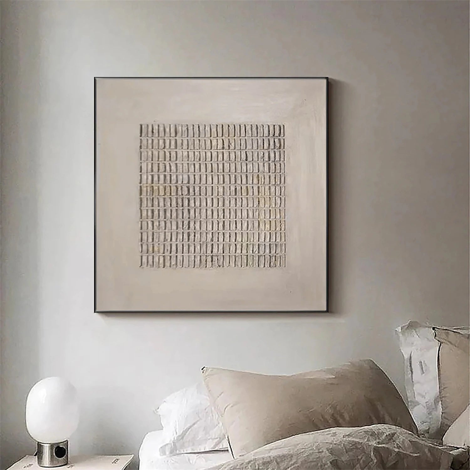 Beige & Brown Abstract Wall Art Print #BB029 - Modern Home Decor for Living Room, Bedroom & Office