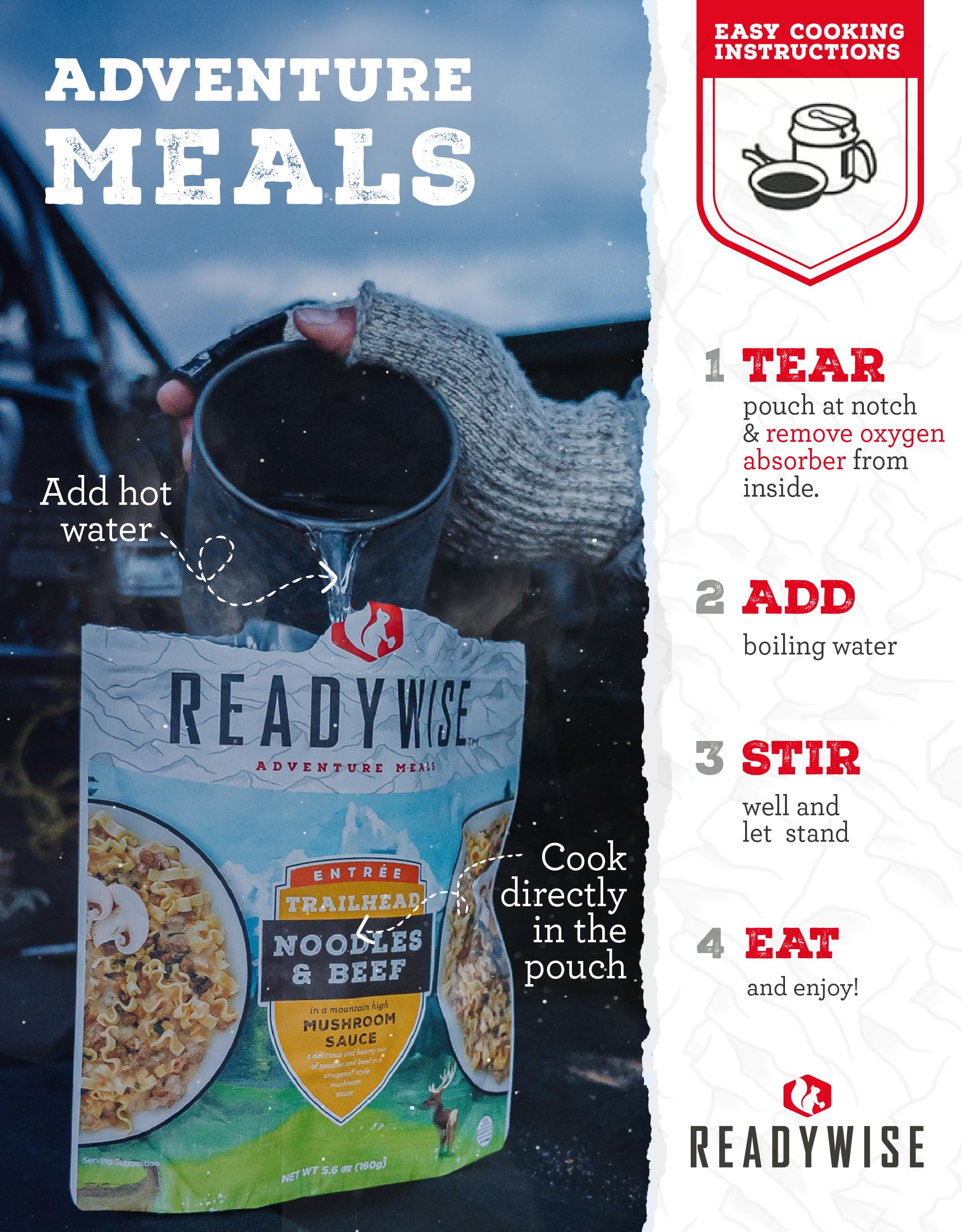 ReadyWise 72-Hour Emergency Survival Backpack Kit | Waterproof Tactical Bug Out Bag with First Aid Supplies, Food & Survival Gear | Perfect for Camping, Hiking & Natural Disasters