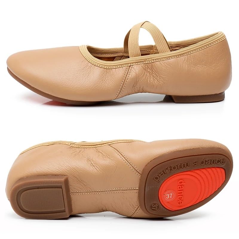 Tan Rubber Sole