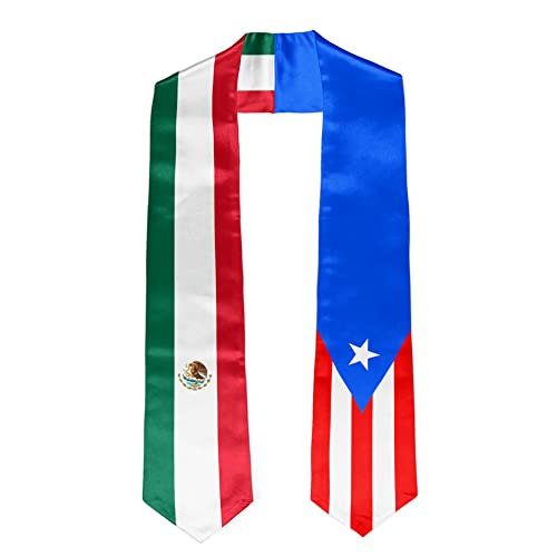 Mexico Puerto Rico Flag