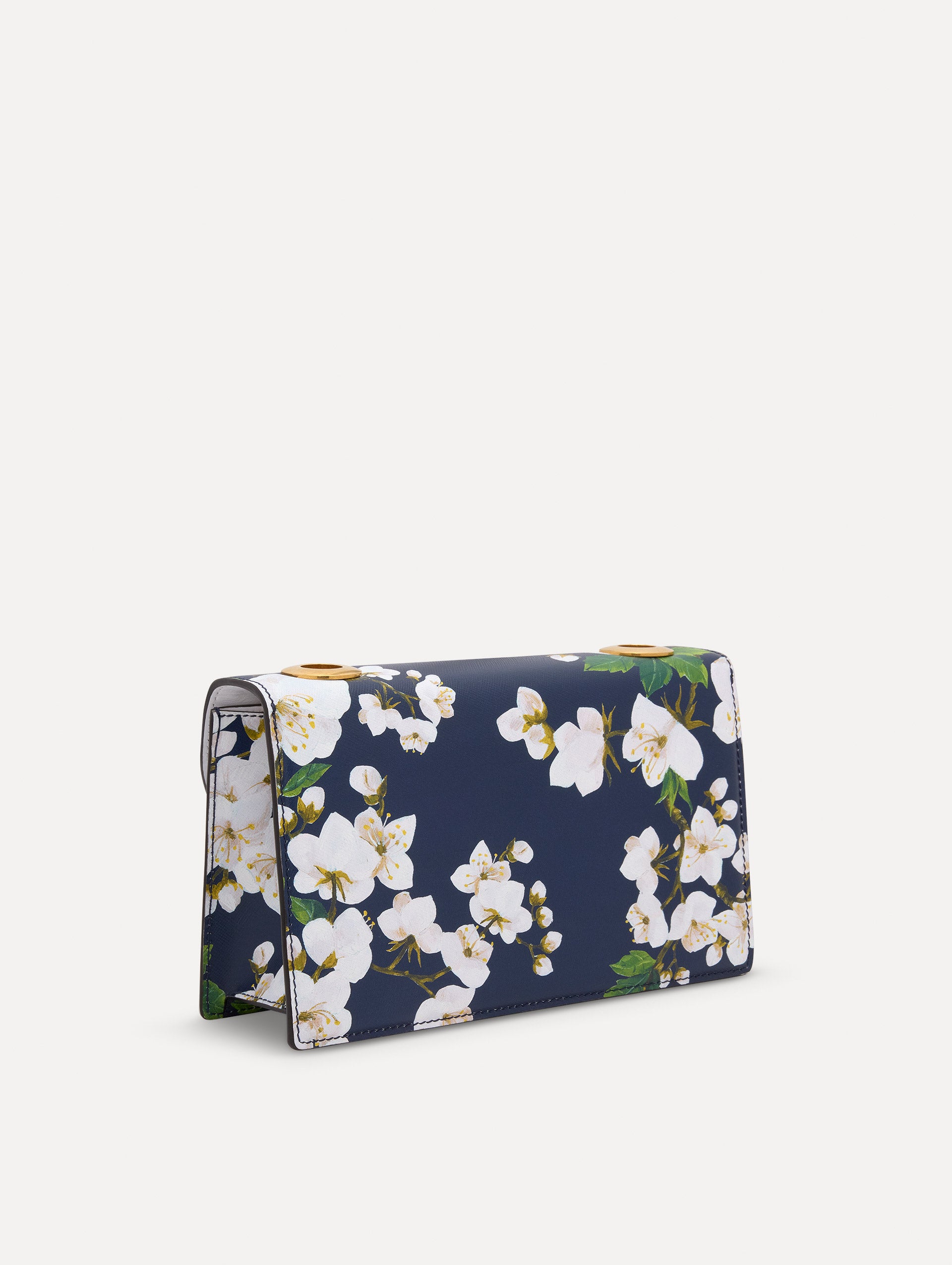 Cherry Blossom Printed TRO Bag - Stylish Waterproof Crossbody Shoulder Bag for Women, Perfect for Travel, Shopping, and Everyday Use