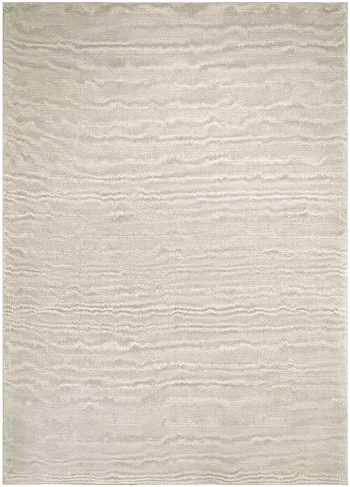 Premium Silver Tencel Hand-Knotted Rug 8' x 11' - Ultra Soft Living Room & Dining Room Carpet - Eco-Friendly Luxury Floor Covering for Home Decor | Made in India