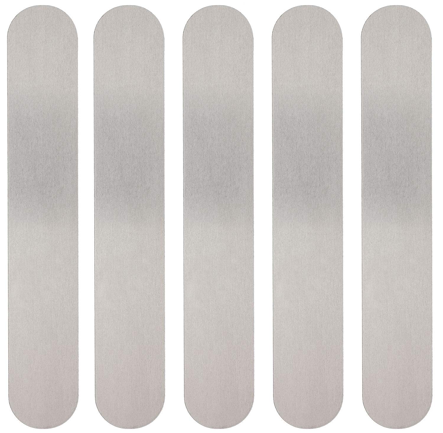 ImpressArt - 5 Pack Aluminum Bracelet Metal Stamping Blanks for DIY Jewelry Making, Personalized Name Tags, Handmade Gifts (1