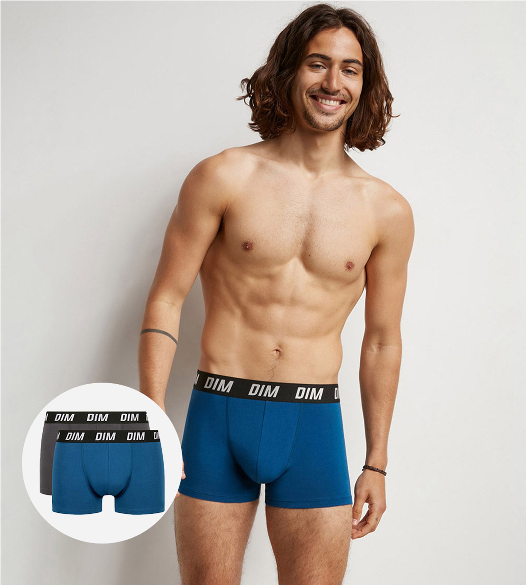 Men's Active Thermoregulation Boxer Briefs 2-Pack - Blue Lilac - Moisture Wicking & Breathable Underwear for Sports, Gym & Everyday Comfort