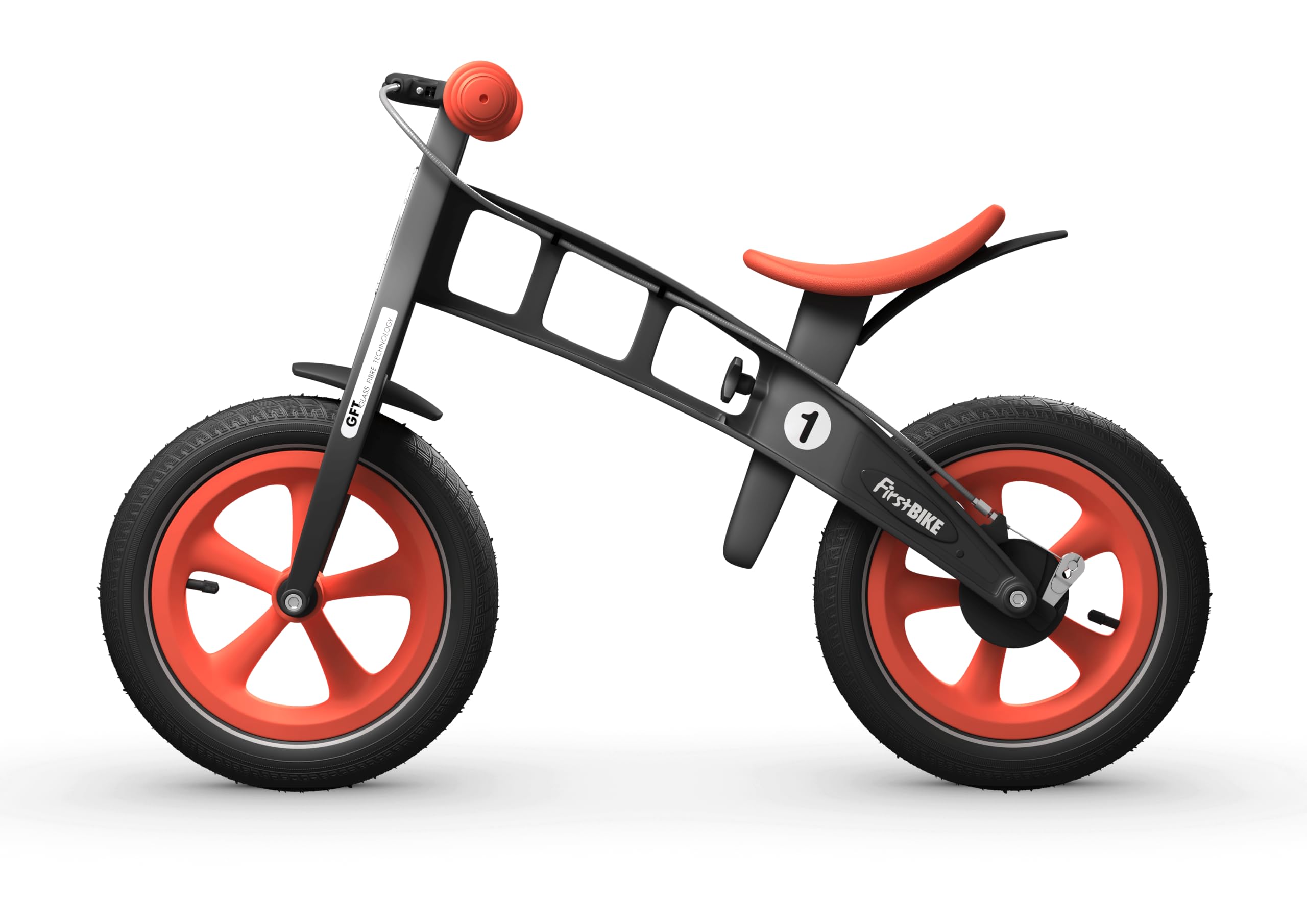 Limited Edition Orange Balance Bike with Brake for Kids 22 Months to 5 Years | No Pedal Push Bike | Toddler Training Bike for Ages 2-5 | Perfect for Outdoor Play, Backyard Riding & Learning to Balance