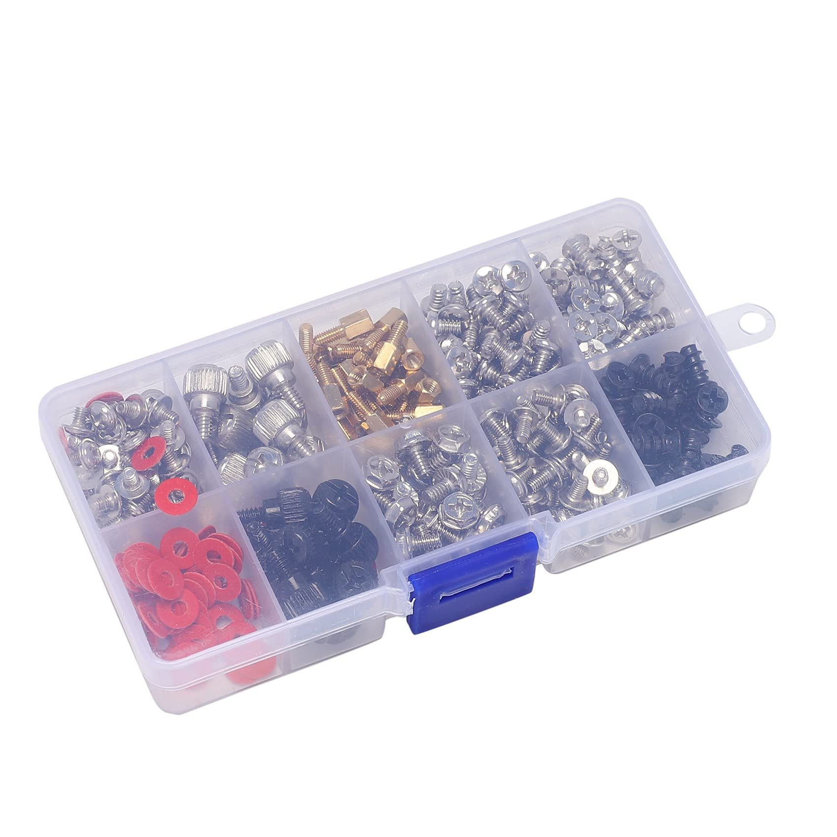360PCS Computer Screws Kit - PC Case Screws, Motherboard Standoffs, Hard Drive & Fan Mounting Screws for PC Building & Repair - Perfect for DIY Computer Assembly, Upgrades & Maintenance