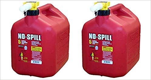 No Spill 5 Gallon Plastic Gas Can - Leak Proof & Durable for Lawn Mowers, Generators & Outdoor Equipment - Ideal for Home, Garage & Emergency Fuel Storage