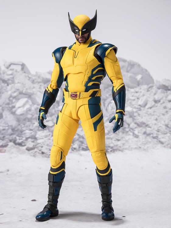 Wolverine S.H.Figuarts Deadpool & Wolverine Action Figure - Premium Collectible Marvel Superhero Toy for Display & Play - Perfect for Fans, Gifts & Comic Conventions