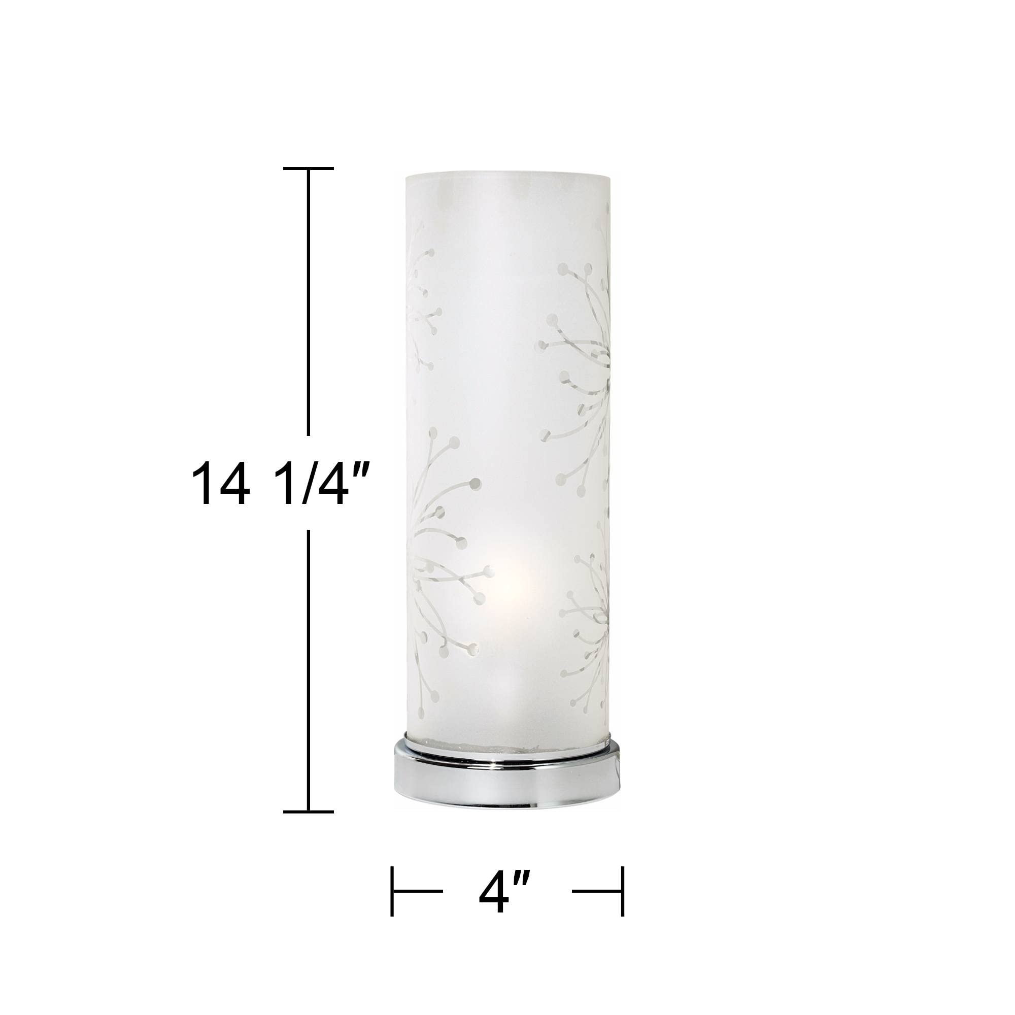 360 Lighting Modern Small Accent Table Lamp - 14.25