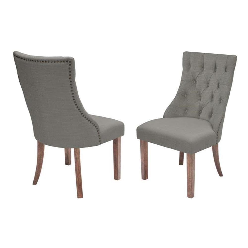 D41D7B-A Modern Gray 5-Piece Dining Room Table Set - Perfect for Small Spaces, Apartments & Breakfast Nooks
