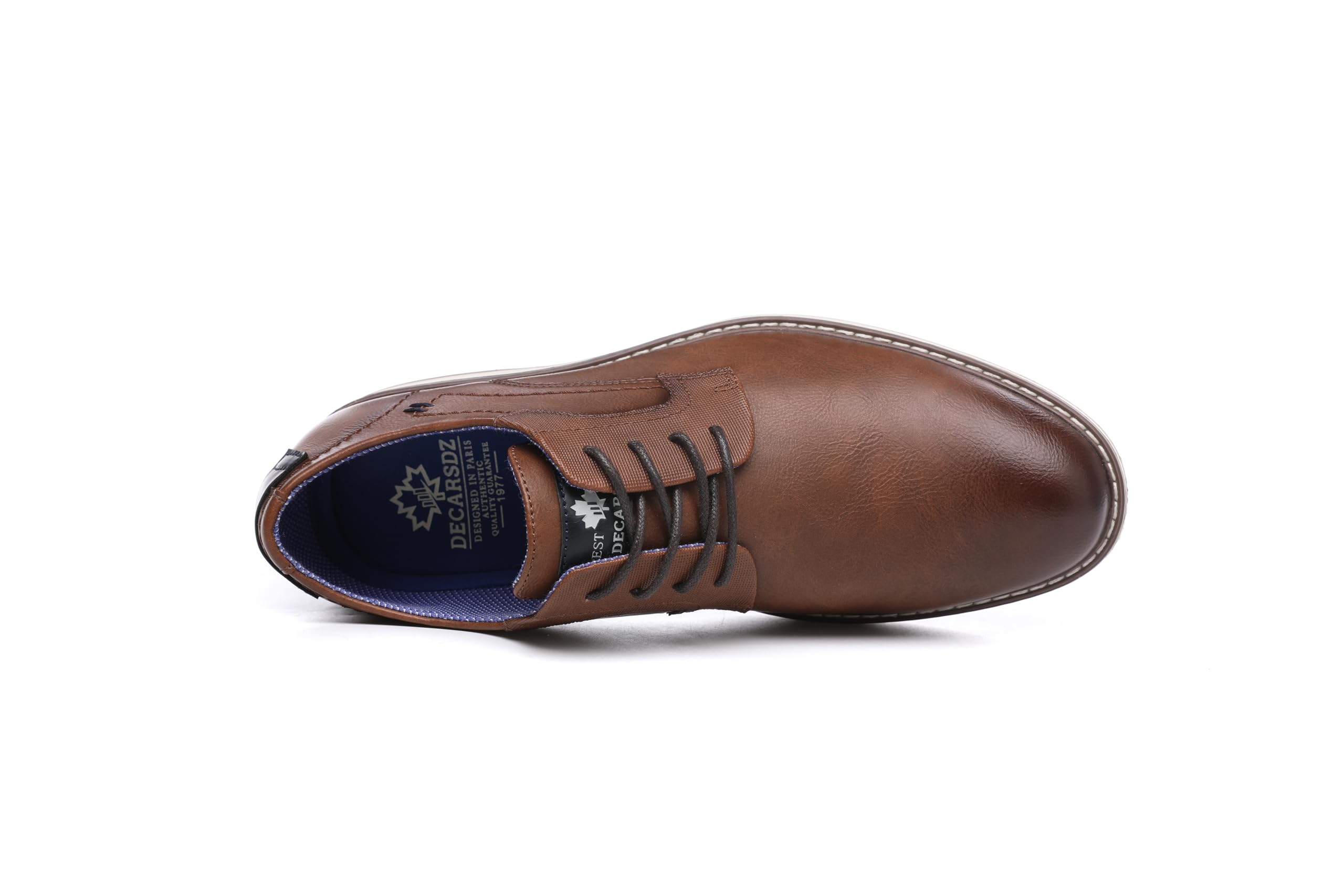 DECARSDZ Men's Dress Shoes - Casual Oxford Business Formal Shoes for Work, Social Events, Weddings & Travel - Comfortable & Stylish Office & Party Footwear