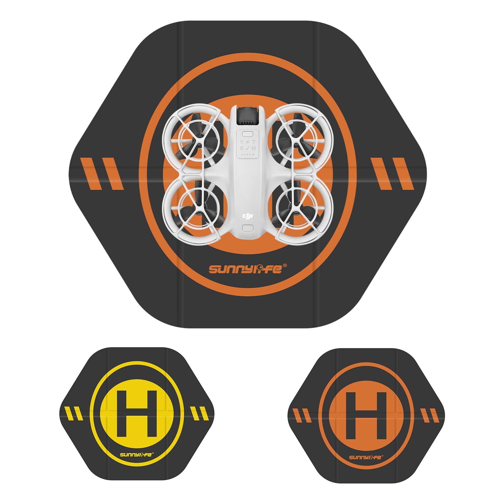**Weighted Waterproof Drone Landing Pad for DJI Neo/Avata 2/Mini 4 Pro/Air 3s/Mini 4K - Portable & Double-Sided Accessories (35cm/13.8in) - Ideal for Outdoor Flying, Travel, and Professional Aerial Photography**