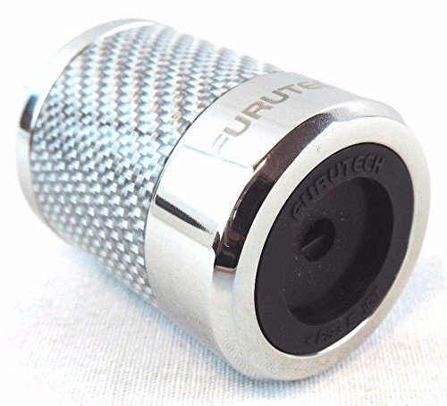 Furutech FI-50M NCF(R) Nano-Crystal Rhodium-Plated Male AC Power Connector - Premium Audiophile Grade Power Plug for HiFi Systems & Home Theater