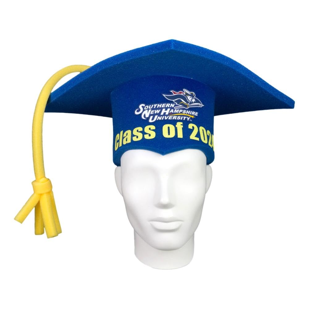 Custom Foam Party Graduation Caps - Personalized Graduation Hat Decor for College & High School 2022 - Unique Graduation Gift Idea for Parties, Celebrations & Photo Props