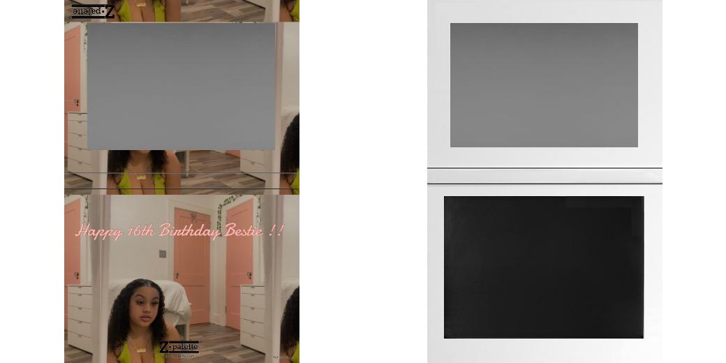 Custom Extra Large Z Palette - Magnetic Makeup Palette for Eyeshadows & Blush - Perfect for Professional Makeup Artists & Travel