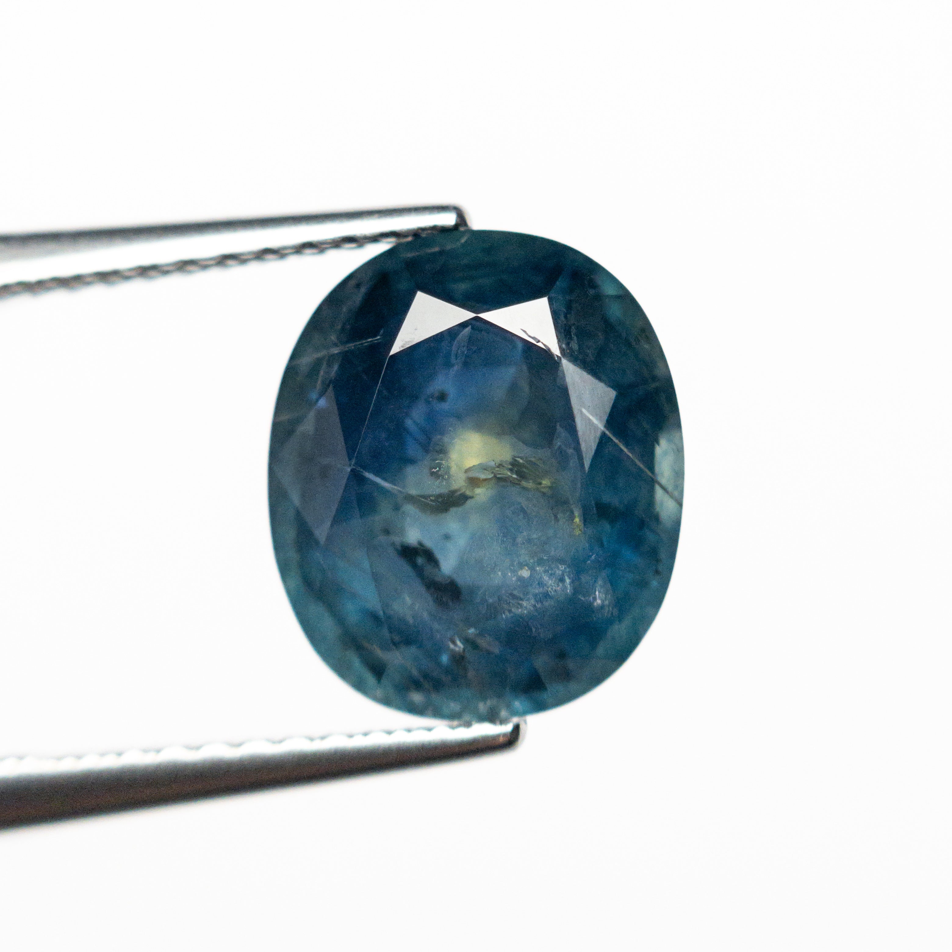 4.53ct Cushion Cut Blue Sapphire Gemstone - 10.28x8.75x5.70mm Natural Loose Sapphire for Jewelry Making, Engagement Rings & Fine Jewelry - Perfect for Bridal, Anniversary & Special Occasion Gifts