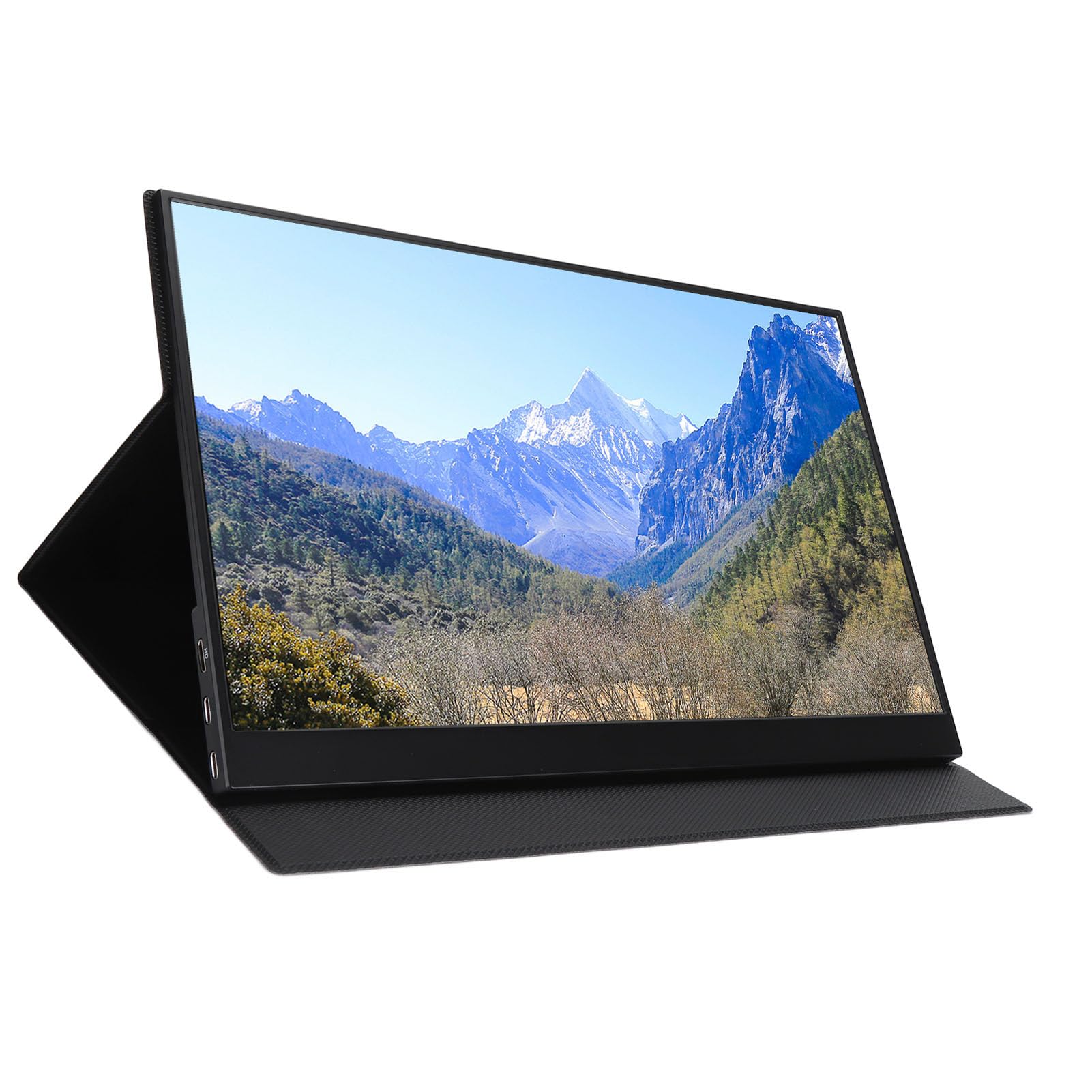 TonySa 16.1 Inch Portable Monitor - IPS HD Screen, Ultra Slim & Lightweight, USB-C External Display for Laptop/PC - Perfect for Business Travel, Gaming & Multi-Tasking