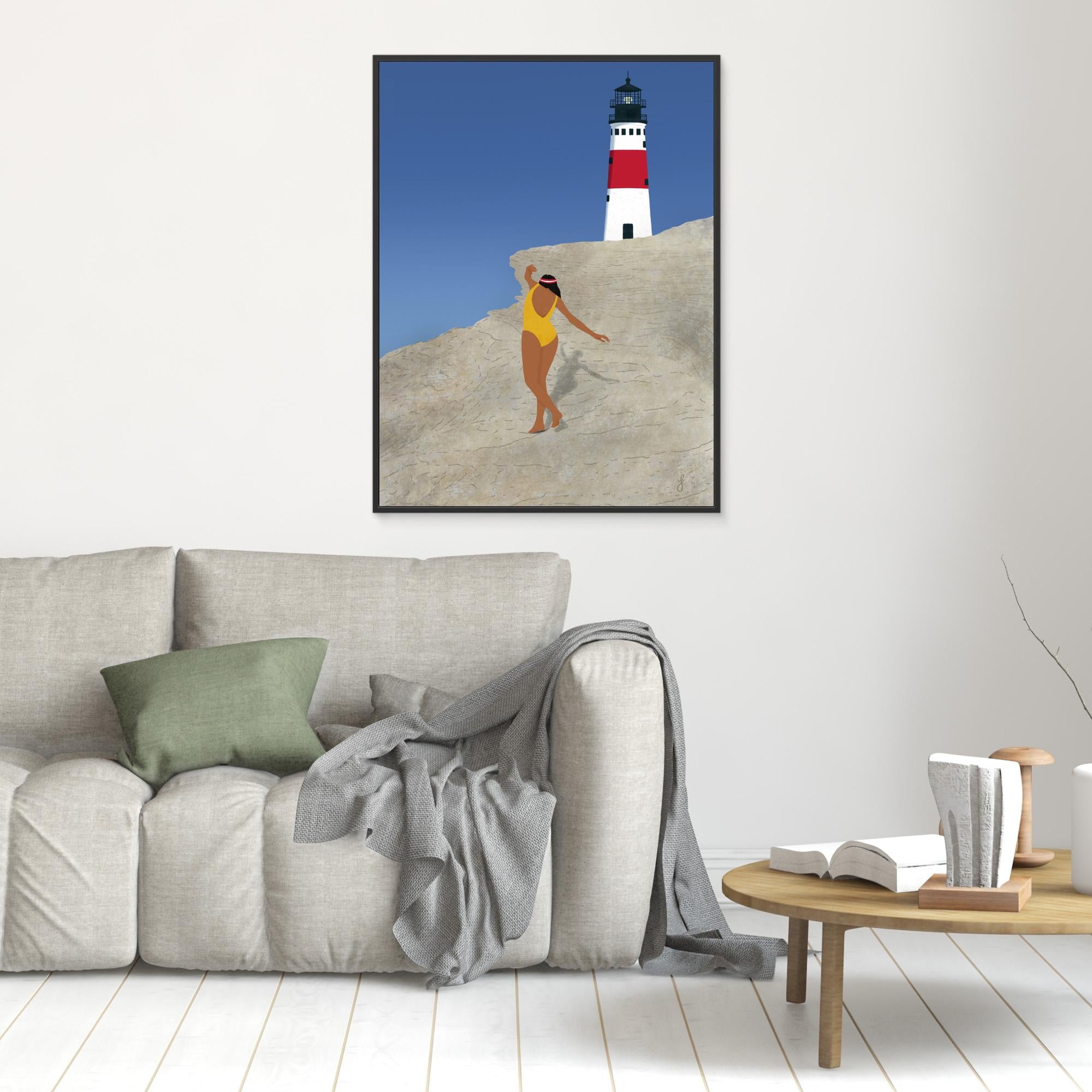 Premium Canvas Print - 'My Beach' by Jota De Jai - Stunning Coastal Wall Art for Living Room, Bedroom & Office Decor