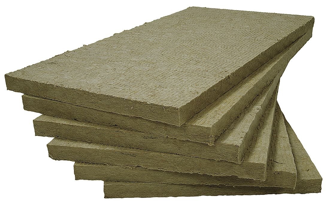 Auralex 2MF24 2-Inch Mineral Fiber Acoustic Wall Insulation Panel - 2ft x 4ft (Pack of 6) - Soundproofing for Home Studios, Offices & Theaters