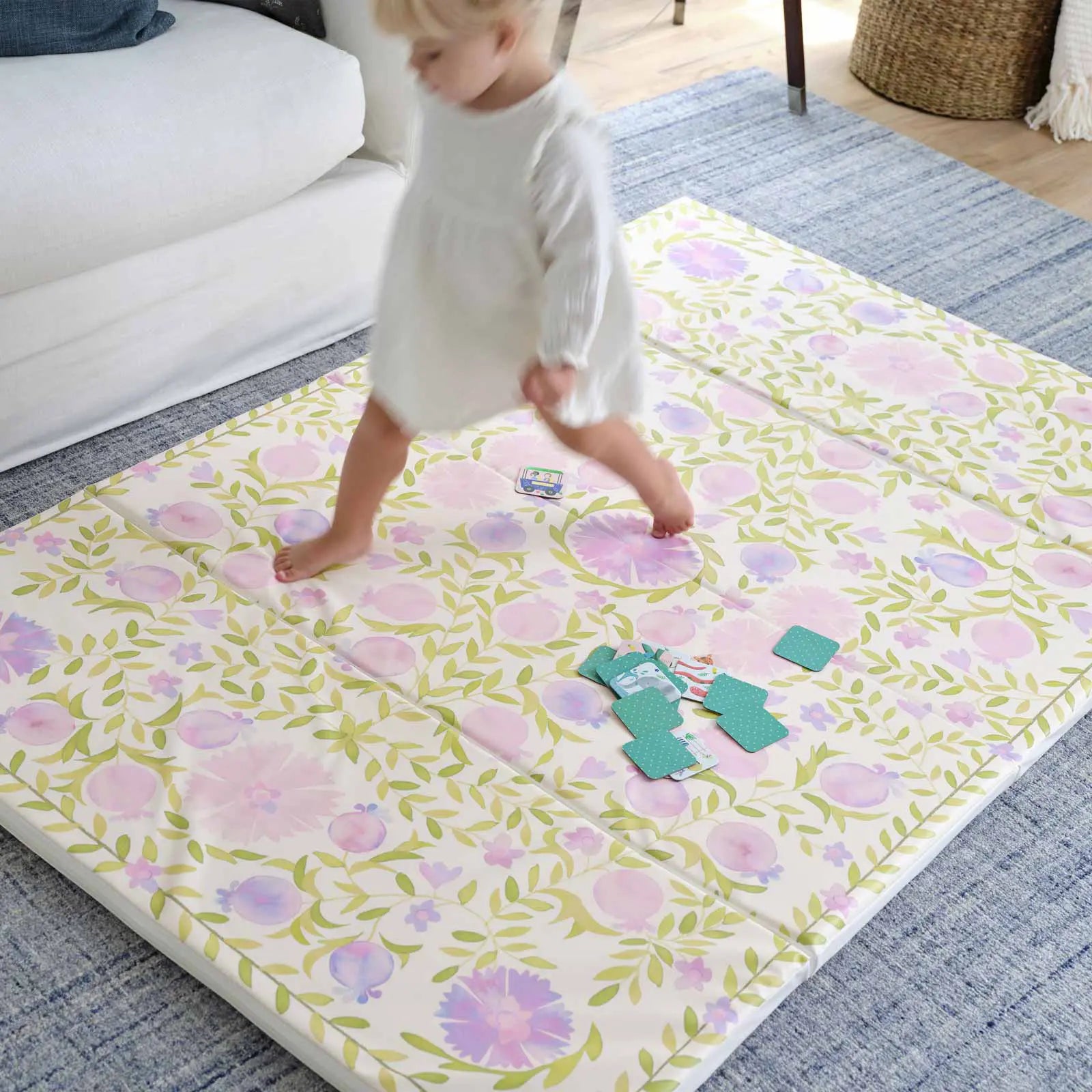 Suzette High-Density Foam Tumbling Mat for Gymnastics, Yoga & Home Workouts – Non-Slip, Durable Exercise Mat for Kids & Adults