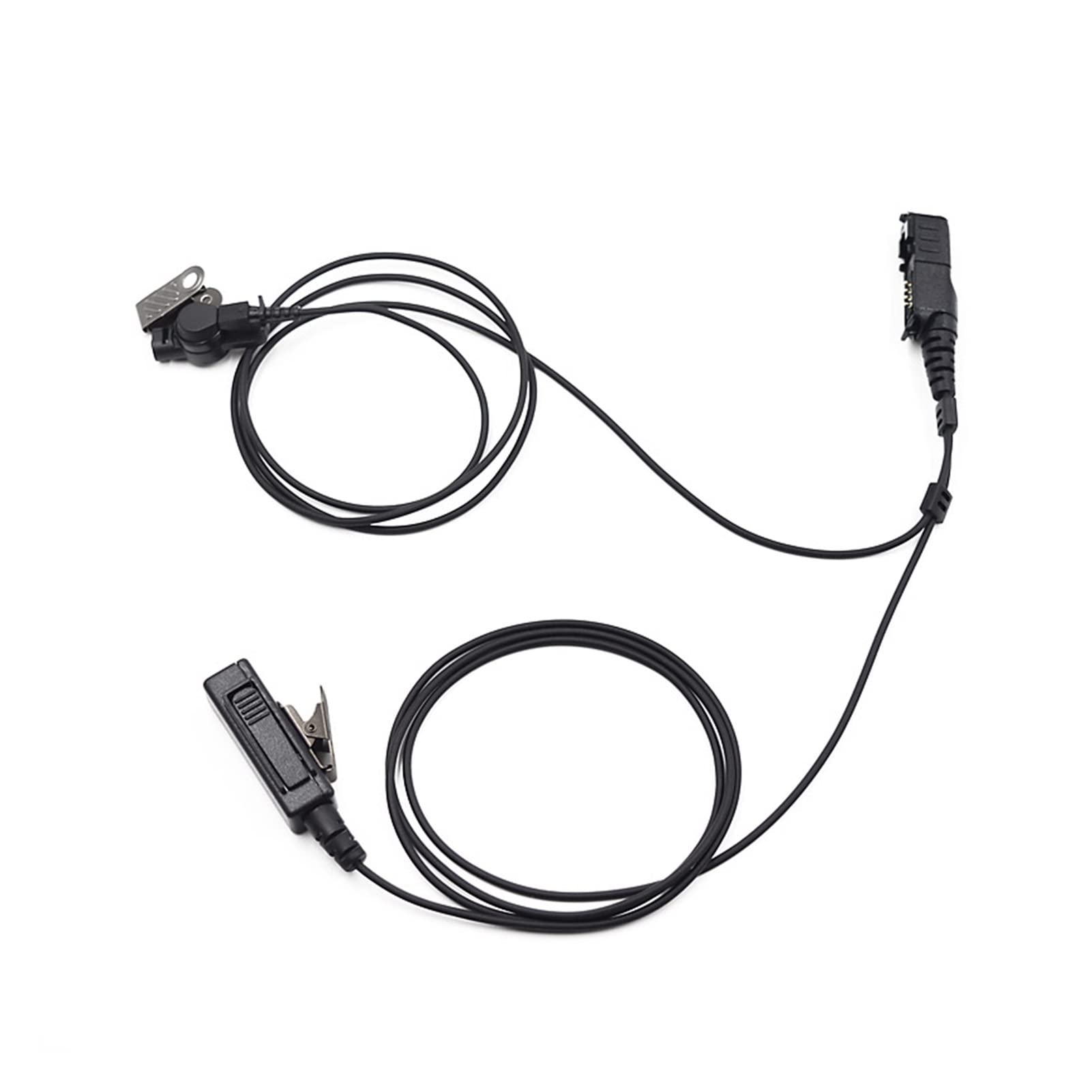 ARSMI Walkie Talkie Headset with PTT Mic - Compatible with Motorola MOTOTRBO, XiR P6600, P6628, XPR3300, DEP550, DEP570, E8600 & DP2000 - Hands-Free Communication for Security, Construction & Outdoor Activities