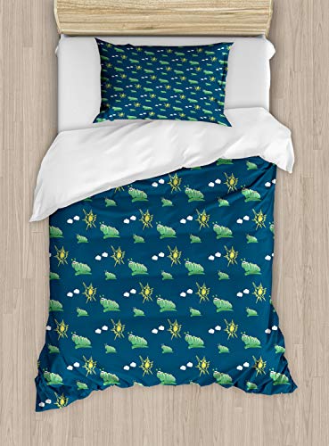 Sea Green Petrol Blue