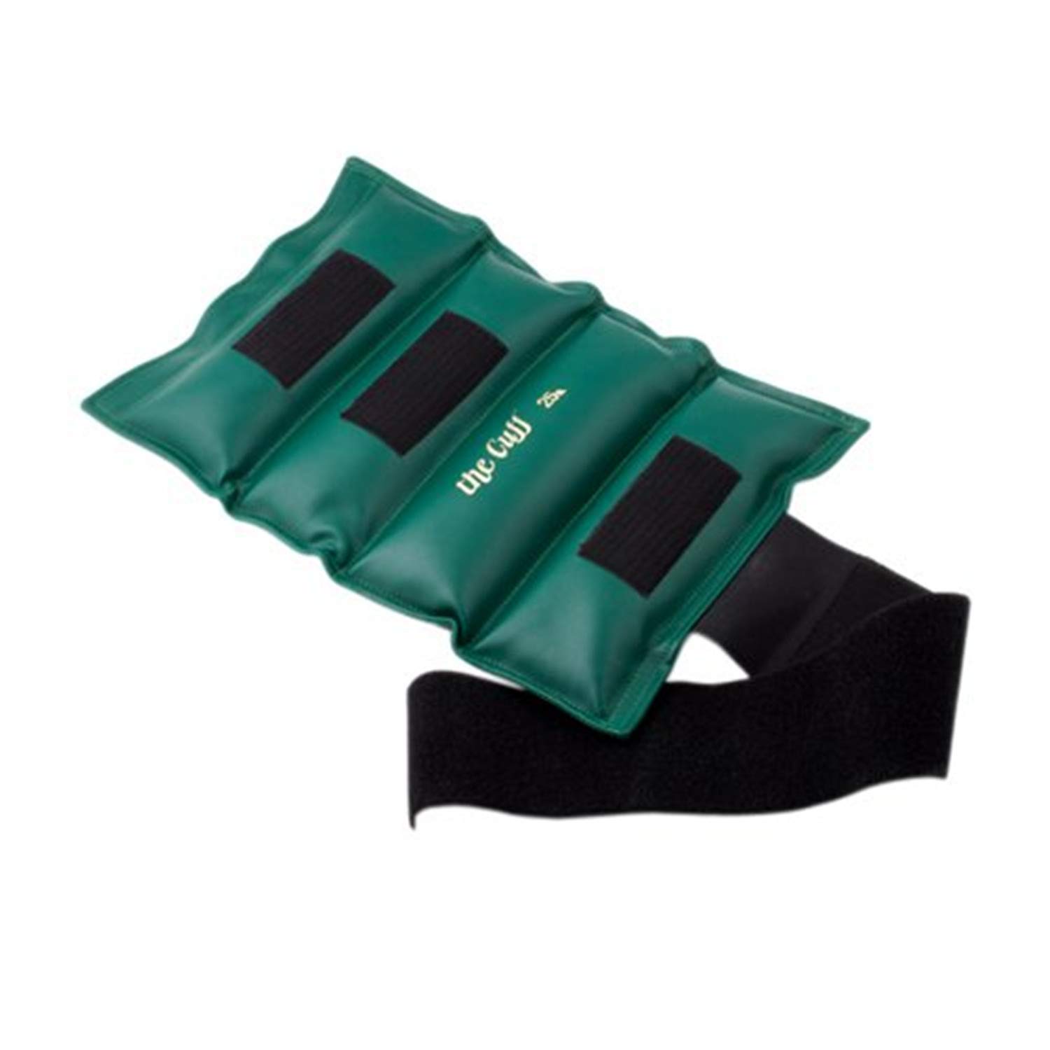 Premium Green 25-Pound Cuff Weight - The Cuff Deluxe for Strength Training & Fitness Workouts | Ideal for Home Gym, CrossFit & Resistance Exercises