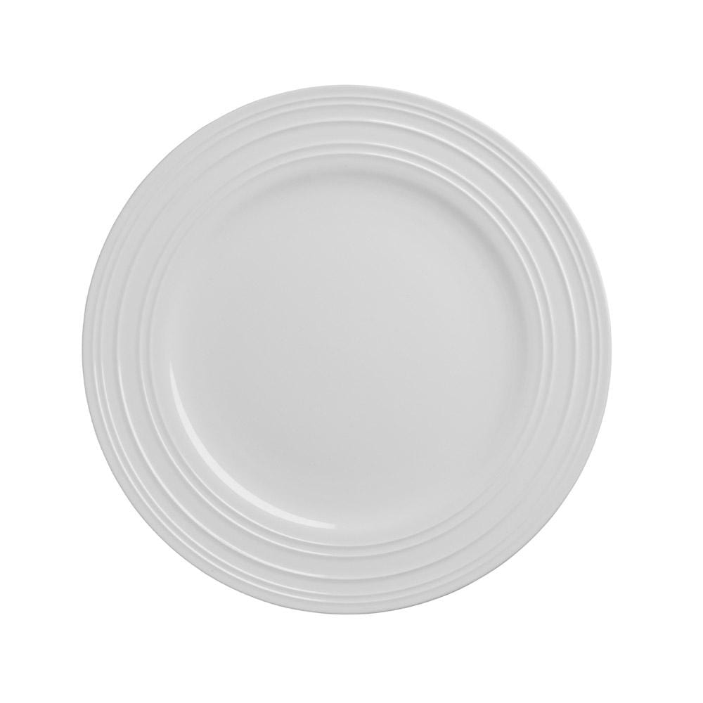Swirl Bone Dinner Plate - Elegant Ceramic Plates for Dining, Parties & Home Decor - Perfect for Everyday Meals, Entertaining & Special Occasions